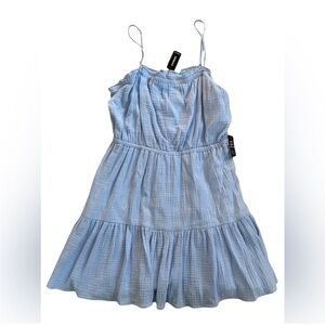 Express Ruffle Mid Sun Dress - Size - Large